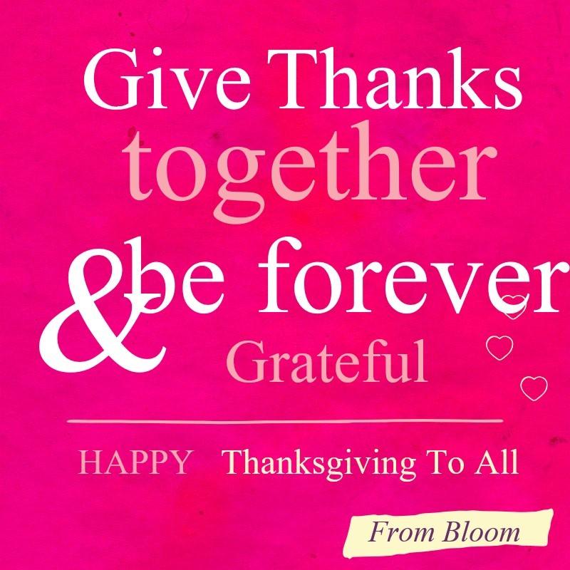 Happy Thanksgiving Everyone!