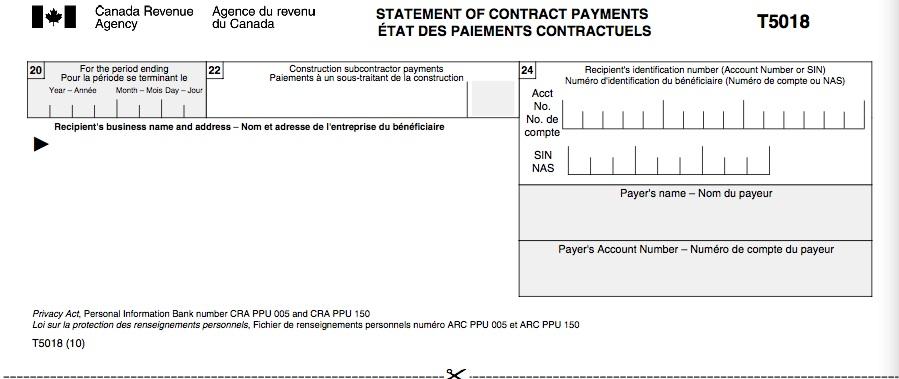 All You Need to Know About Filing T5018 Slips